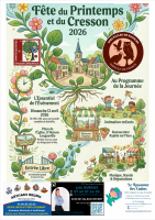 🌸 La fête du Printemps et du Cresson 🌿 @ Place de l'église